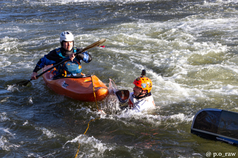 Compétition de Descente Rivière entre Tilff et le MAVA